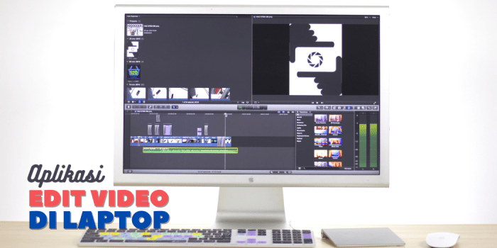 Imovie software gadgetren editare digunakan cocok karir youtuber memulai namun tampilan memiliki cukup sederhana
