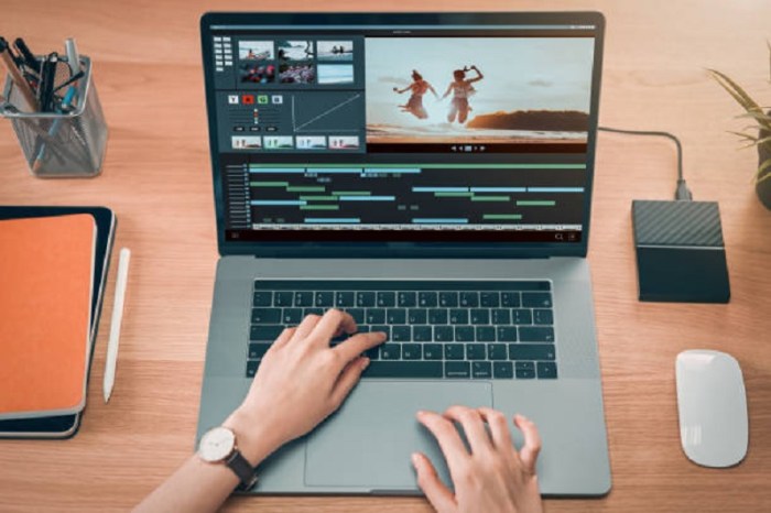Aplikasi edit video di laptop dengan mudah